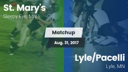 Matchup: St. Mary's vs. Lyle/Pacelli  2017