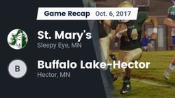 Recap: St. Mary's  vs. Buffalo Lake-Hector  2017