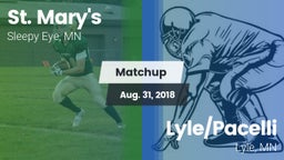 Matchup: St. Mary's vs. Lyle/Pacelli  2018