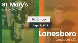 Matchup: St. Mary's vs. Lanesboro  2019