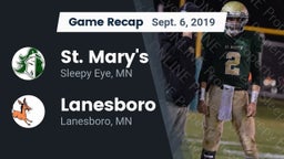 Recap: St. Mary's  vs. Lanesboro  2019