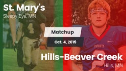 Matchup: St. Mary's vs. Hills-Beaver Creek  2019