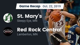 Recap: St. Mary's  vs. Red Rock Central  2019