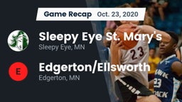 Recap: Sleepy Eye St. Mary's  vs. Edgerton/Ellsworth  2020