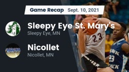 Recap: Sleepy Eye St. Mary's  vs. Nicollet  2021