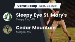 Recap: Sleepy Eye St. Mary's  vs. Cedar Mountain 2021