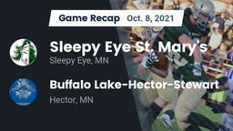 Recap: Sleepy Eye St. Mary's  vs. Buffalo Lake-Hector-Stewart  2021