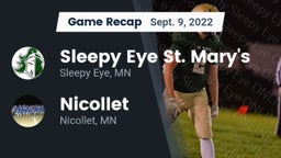 Recap: Sleepy Eye St. Mary's  vs. Nicollet  2022