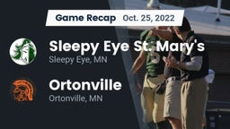 Recap: Sleepy Eye St. Mary's  vs. Ortonville  2022