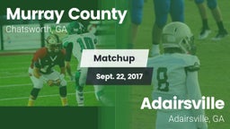 Matchup: Murray County vs. Adairsville  2017