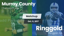 Matchup: Murray County vs. Ringgold  2017