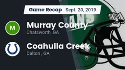 Recap: Murray County  vs. Coahulla Creek  2019