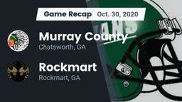 Recap: Murray County  vs. Rockmart  2020