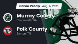 Recap: Murray County  vs. Polk County  2021