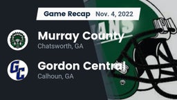Recap: Murray County  vs. Gordon Central   2022