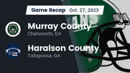 Recap: Murray County  vs. Haralson County  2023