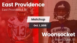 Matchup: East Providence vs. Woonsocket  2016