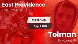 Matchup: East Providence vs. Tolman  2017