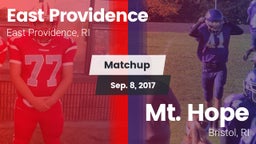 Matchup: East Providence vs. Mt. Hope  2017
