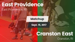 Matchup: East Providence vs. Cranston East  2017