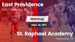Matchup: East Providence vs. St. Raphael Academy  2017