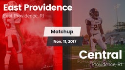 Matchup: East Providence vs. Central  2017
