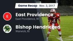 Recap: East Providence  vs. Bishop Hendricken  2017