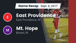 Recap: East Providence  vs. Mt. Hope  2017