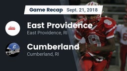 Recap: East Providence  vs. Cumberland  2018