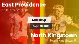 Matchup: East Providence vs. North Kingstown  2018