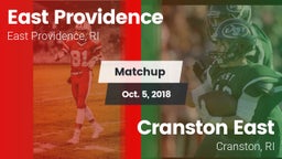 Matchup: East Providence vs. Cranston East  2018