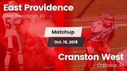 Matchup: East Providence vs. Cranston West  2018