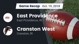 Recap: East Providence  vs. Cranston West  2018