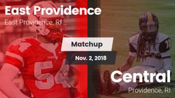 Matchup: East Providence vs. Central  2018