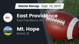 Recap: East Providence  vs. Mt. Hope  2019
