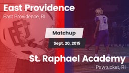 Matchup: East Providence vs. St. Raphael Academy  2019