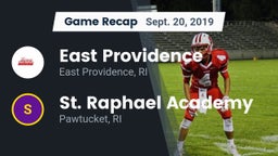 Recap: East Providence  vs. St. Raphael Academy  2019