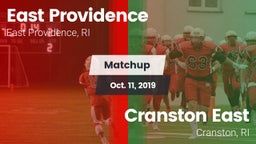 Matchup: East Providence vs. Cranston East  2019