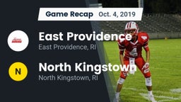 Recap: East Providence  vs. North Kingstown  2019