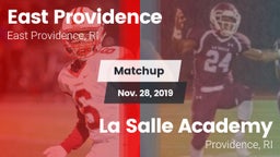 Matchup: East Providence vs. La Salle Academy 2019