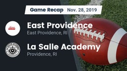 Recap: East Providence  vs. La Salle Academy 2019
