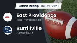 Recap: East Providence  vs. Burrillville  2023