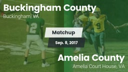 Matchup: Buckingham vs. Amelia County  2017