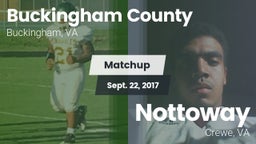 Matchup: Buckingham vs. Nottoway  2017