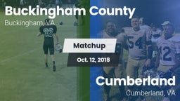 Matchup: Buckingham vs. Cumberland  2018