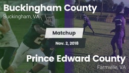 Matchup: Buckingham vs. Prince Edward County  2018