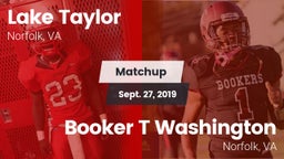 Matchup: Lake Taylor vs. Booker T Washington  2019