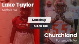 Matchup: Lake Taylor vs. Churchland  2019