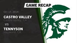 Recap: Castro Valley  vs. Tennyson  2014
