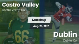 Matchup: Castro Valley vs. Dublin  2017